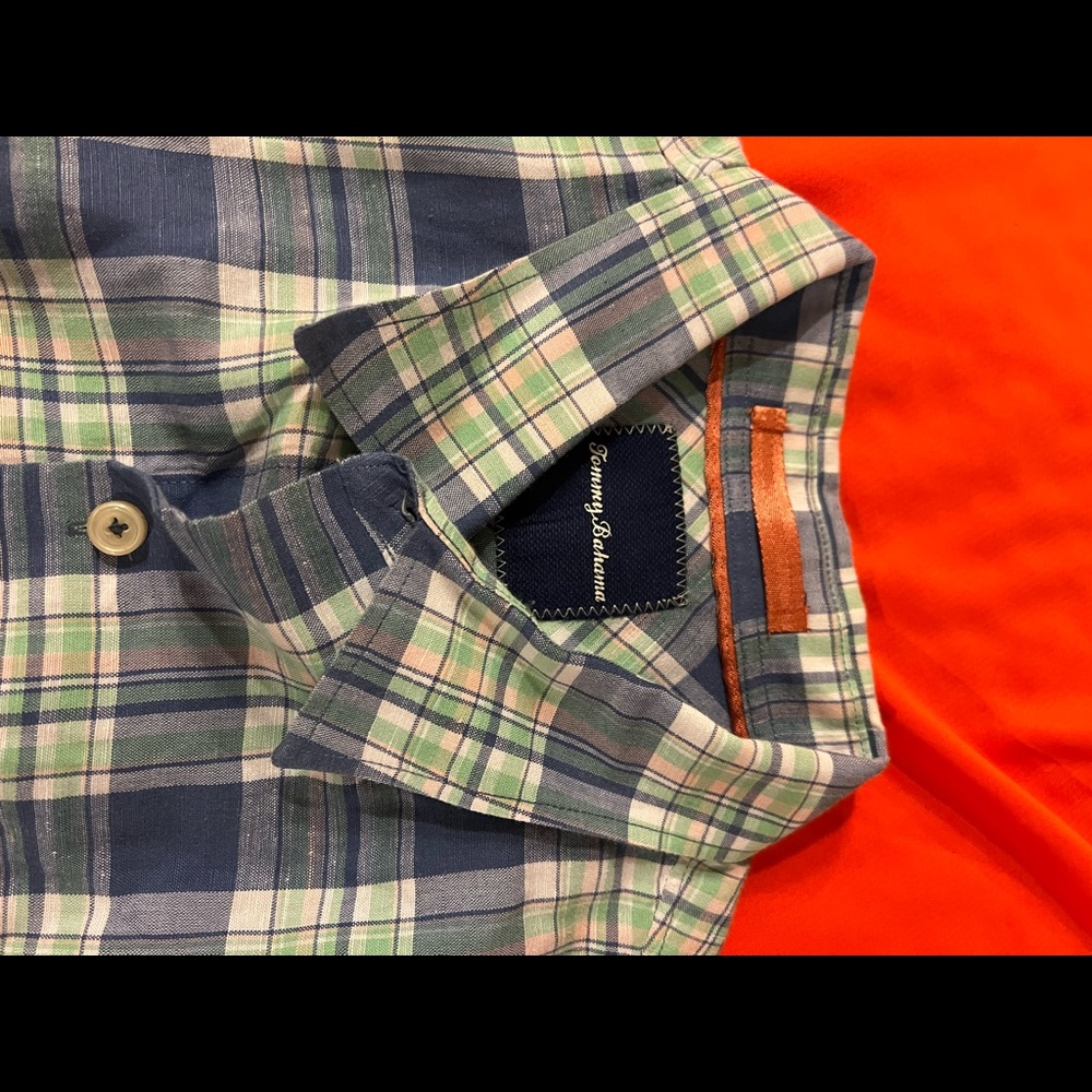 #36 Tommy Bahama Long Sleeves Button down shirt 2XL